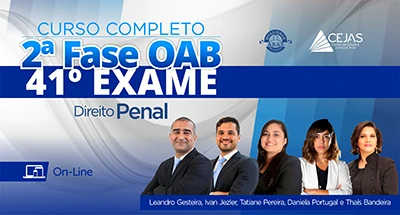 OAB 2ª Fase - 41º Exame - Direito Penal - On-line