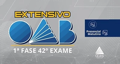 Extensivo OAB 1ª Fase - 42° Exame - Presencial Matutino