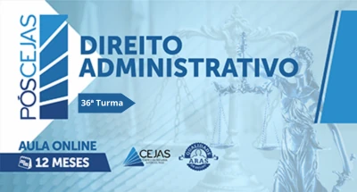 PÓS-GRADUAÇÃO em DIREITO ADMINISTRATIVO - 36ª TURMA - 12 MESES - ONLINE