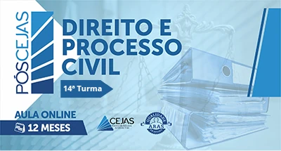 PÓS-GRADUAÇÃO em DIREITO CIVIL e PROCESSO CIVIL - 14ª TURMA - 12 MESES - ONLINE