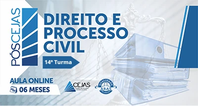 PÓS-GRADUAÇÃO em DIREITO CIVIL e PROCESSO CIVIL - 14ª TURMA - 06 MESES - ONLINE