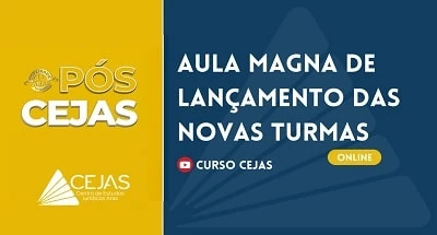 Aula Magna Lançamento Turmas Pós-Graduações 2024.2 - Gratuito