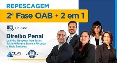 REPESCAGEM OAB 2ª FASE - 42º EXAME - DIREITO PENAL - ONLINE