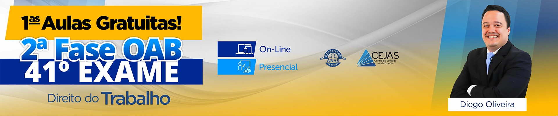 Primeiras Aulas Gratuitas - OAB 2ª Fase - 41º Exame - Direito do Trabalho