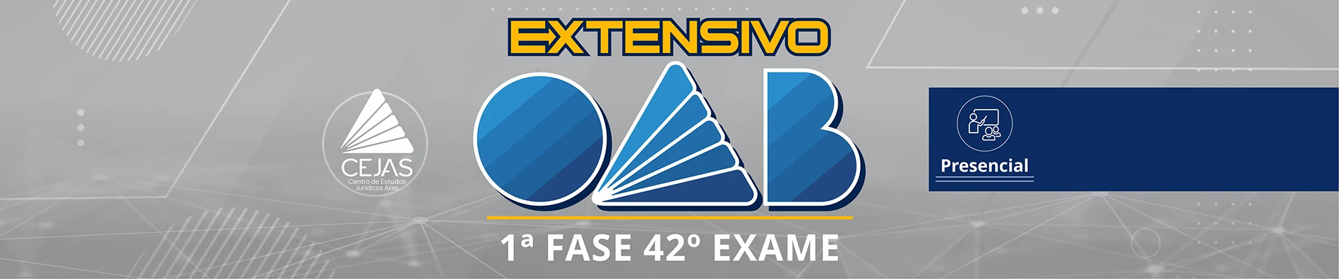 Extensivo OAB 1ª Fase - 42° Exame - Presencial Matutino