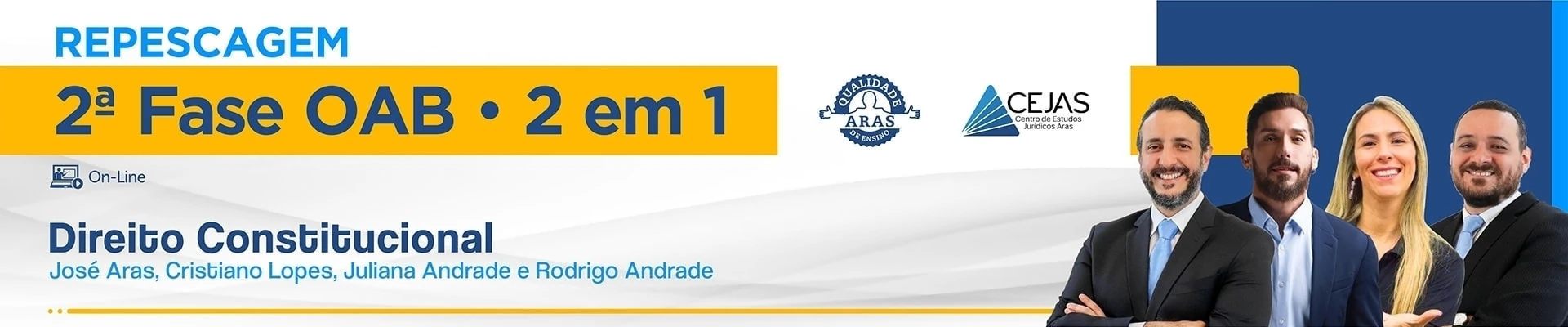 REPESCAGEM OAB 2ª FASE - 42º EXAME - DIREITO CONSTITUCIONAL - ONLINE