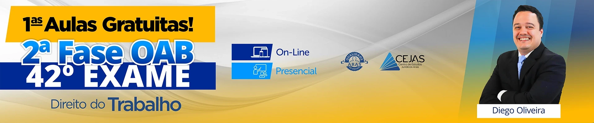 Primeiras Aulas Gratuitas - OAB 2ª Fase - 42º Exame - Direito do Trabalho