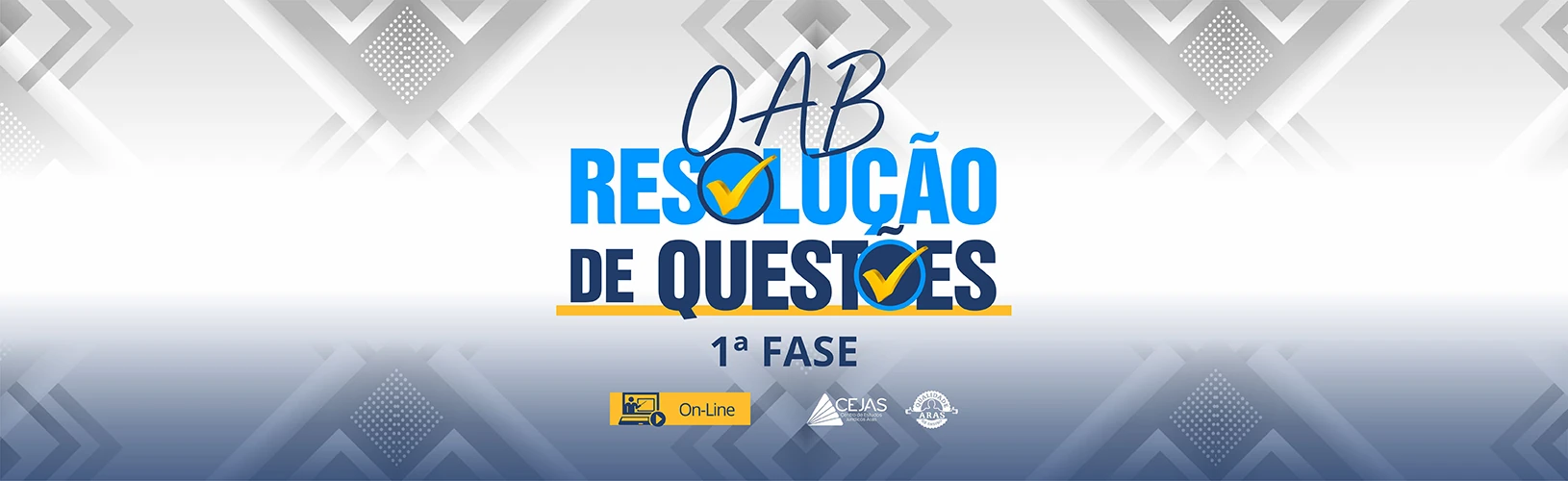 OAB Resolução de Questões 1 Fase