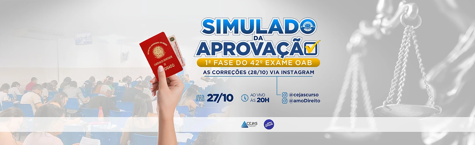 Simulado OAB 42