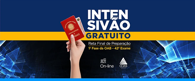 Intensivão Reta Final - OAB 1 Fase 42 Exame - Online GRATUITO